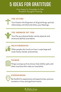 How to Cultivate Gratitude Graphic