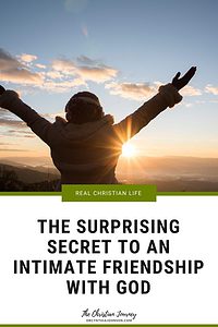 Pinterest Pin Intimate Friendship with God